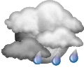 Forecast: Unsettled, some precipitation
